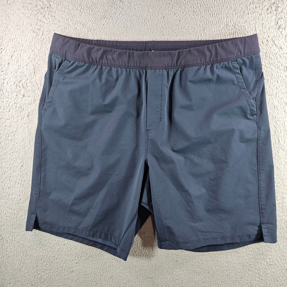 Public Rec All Day Every Day Shorts Mens‎ 44 Navy Blue Athletic Stretch 9 Inseam